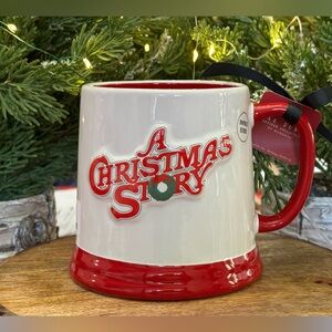 ✨ Brand NEW w/Tags Rae Dunn A Christmas Story OH FUDGE! Mug/Short Stein✨